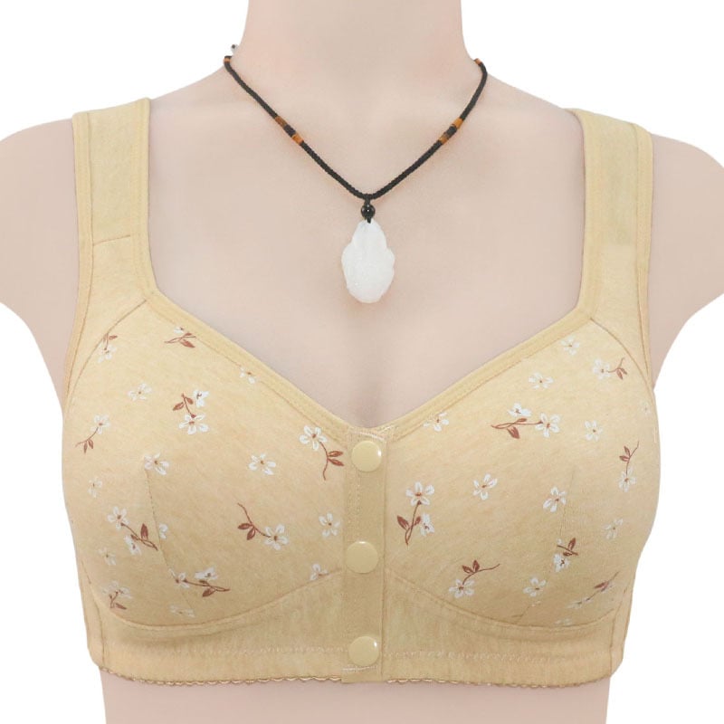 COMFORTABLE & CONVENIENT FRONT BUTTON BRA