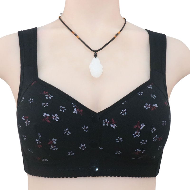 COMFORTABLE & CONVENIENT FRONT BUTTON BRA