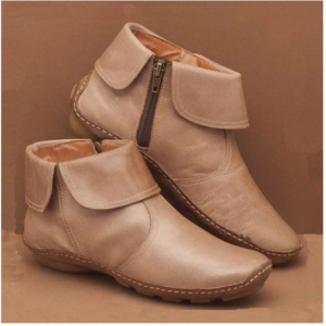 COMFY DAILY MARTIN LEATHER BOOTIES