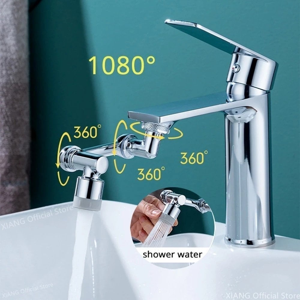 Confronty Rotating 1080° robotic arm faucet (universal model)