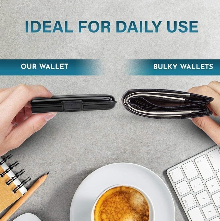 Coordinatel Last Day 50% OFF-RFID ANTI-THEFT ALUMINUM WALLET CLIP