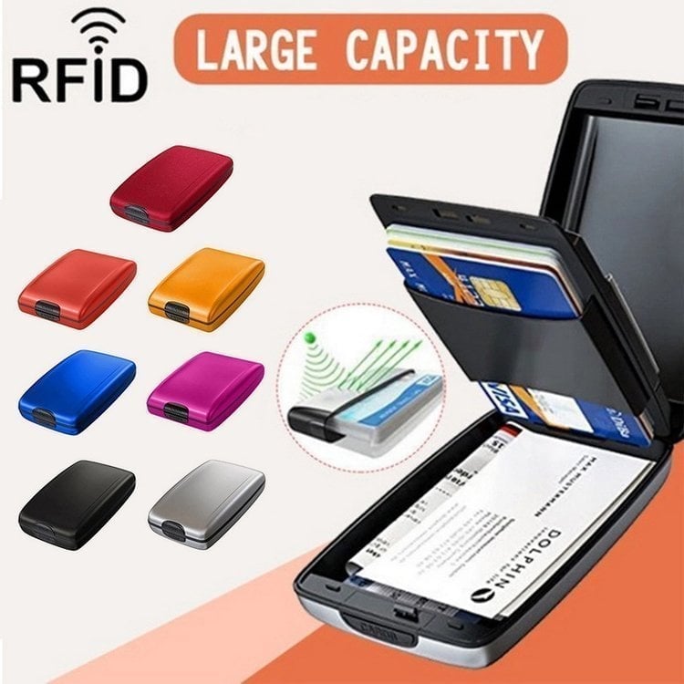 Coordinatel Last Day 50% OFF-RFID ANTI-THEFT ALUMINUM WALLET CLIP