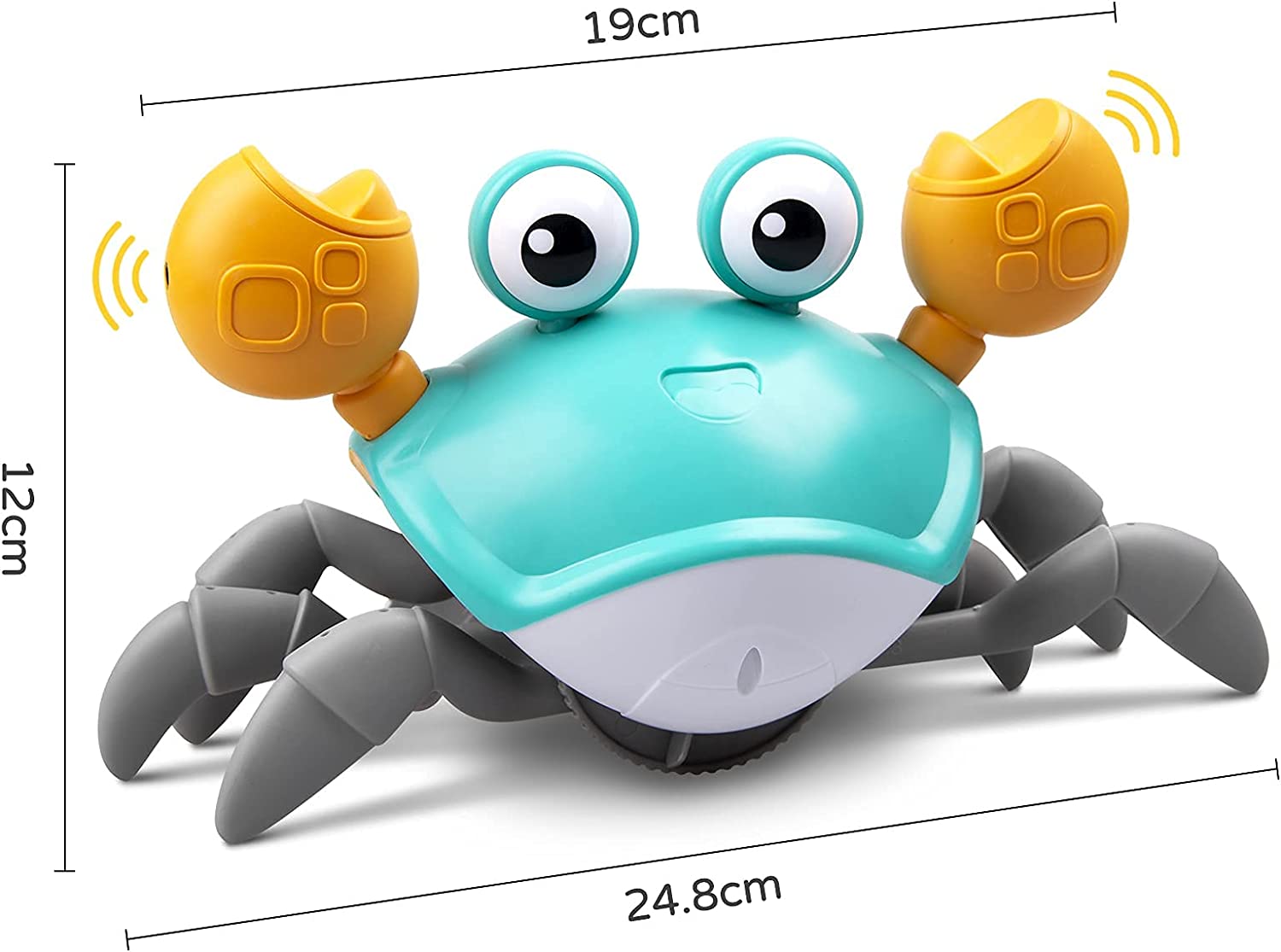 Crawling Crab - Helps with Tummy Time