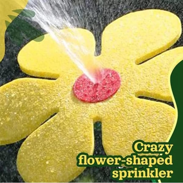 Crazy Flower-Shaped Garden Sprinkler