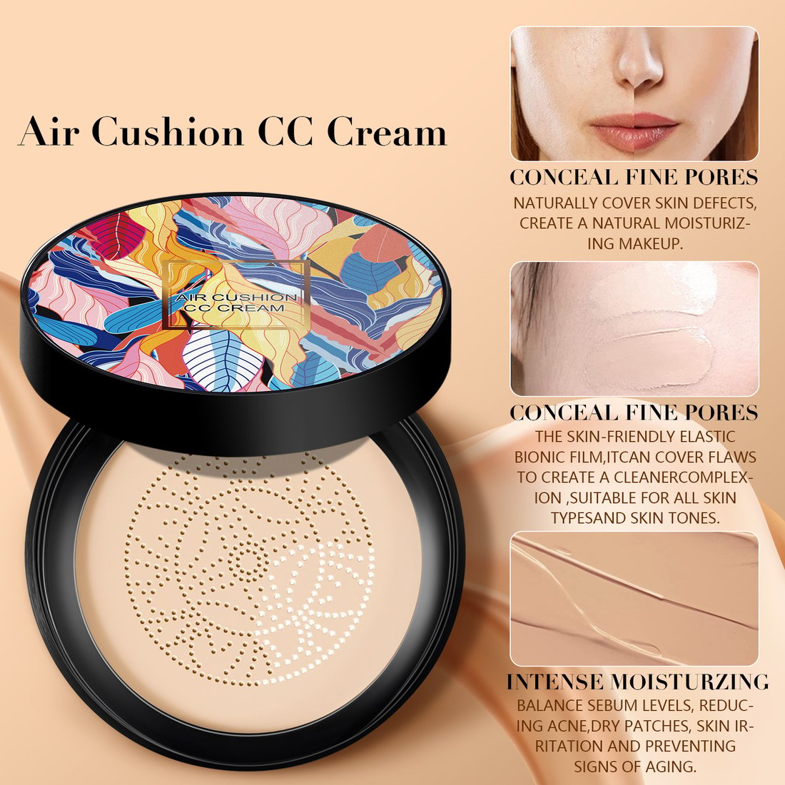 Creamairs Mushroom Head Air Cushion CC Cream