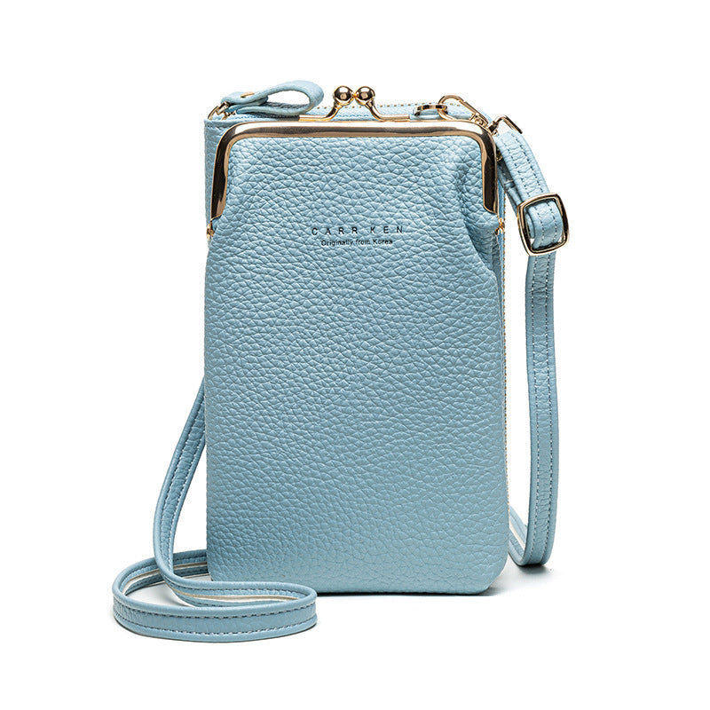 CRYSTAL LEATHER SHOULDER BAG - 50% OFF LAST DAY SALE!