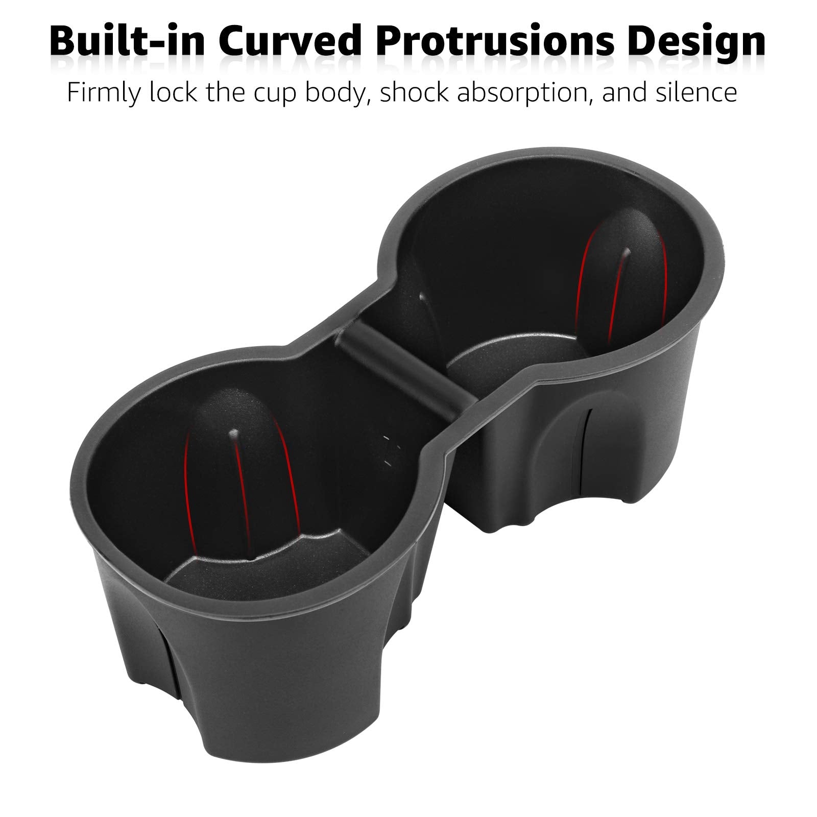 Cup Holder Insert for 2022 2021 Model 3 & Model Y