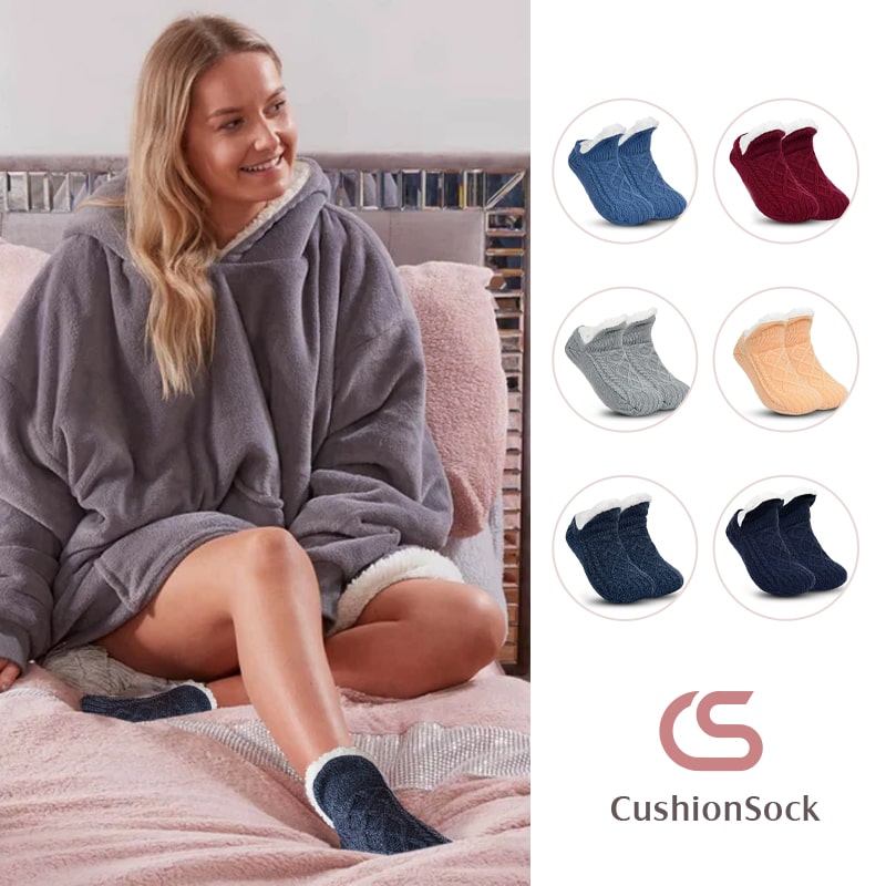 CushionSock - Non-slip Thermal Sock Slippers