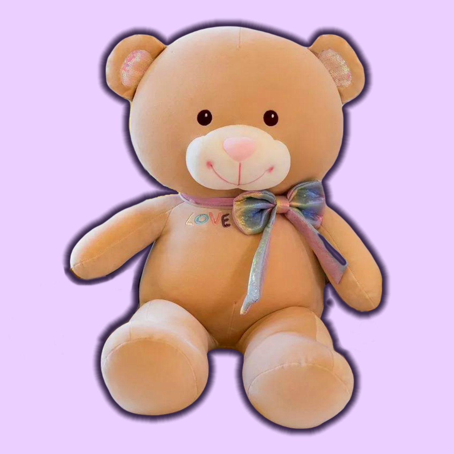 Cute Bow Teddy Bear Plush Toy