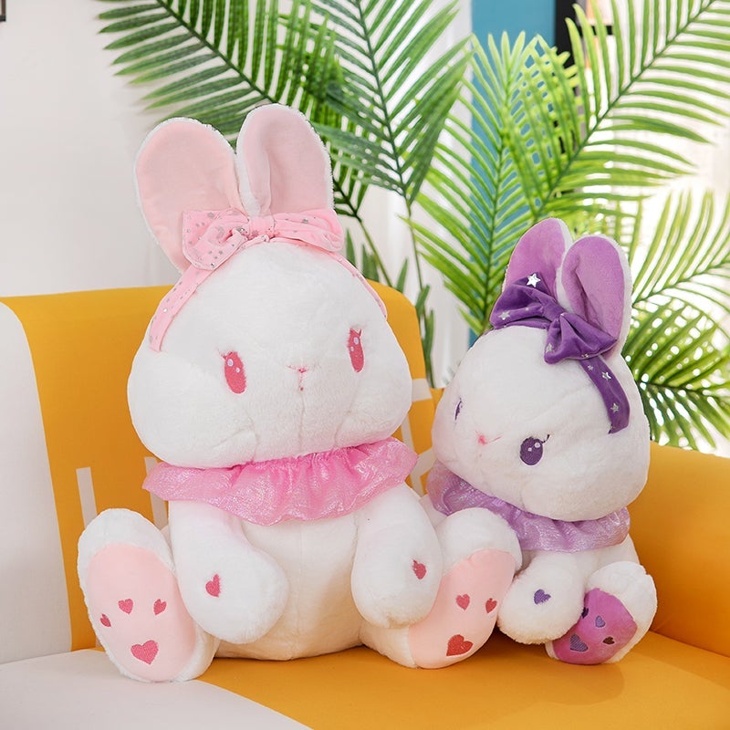 Cute Dressing Rabbit Plush Toy