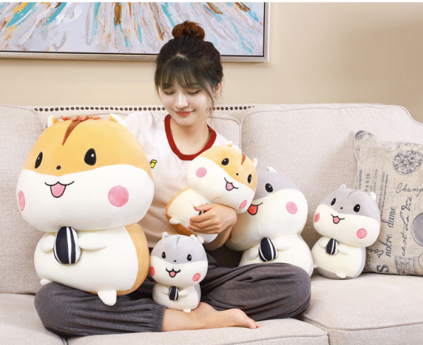 Cute Hamster Plush Doll