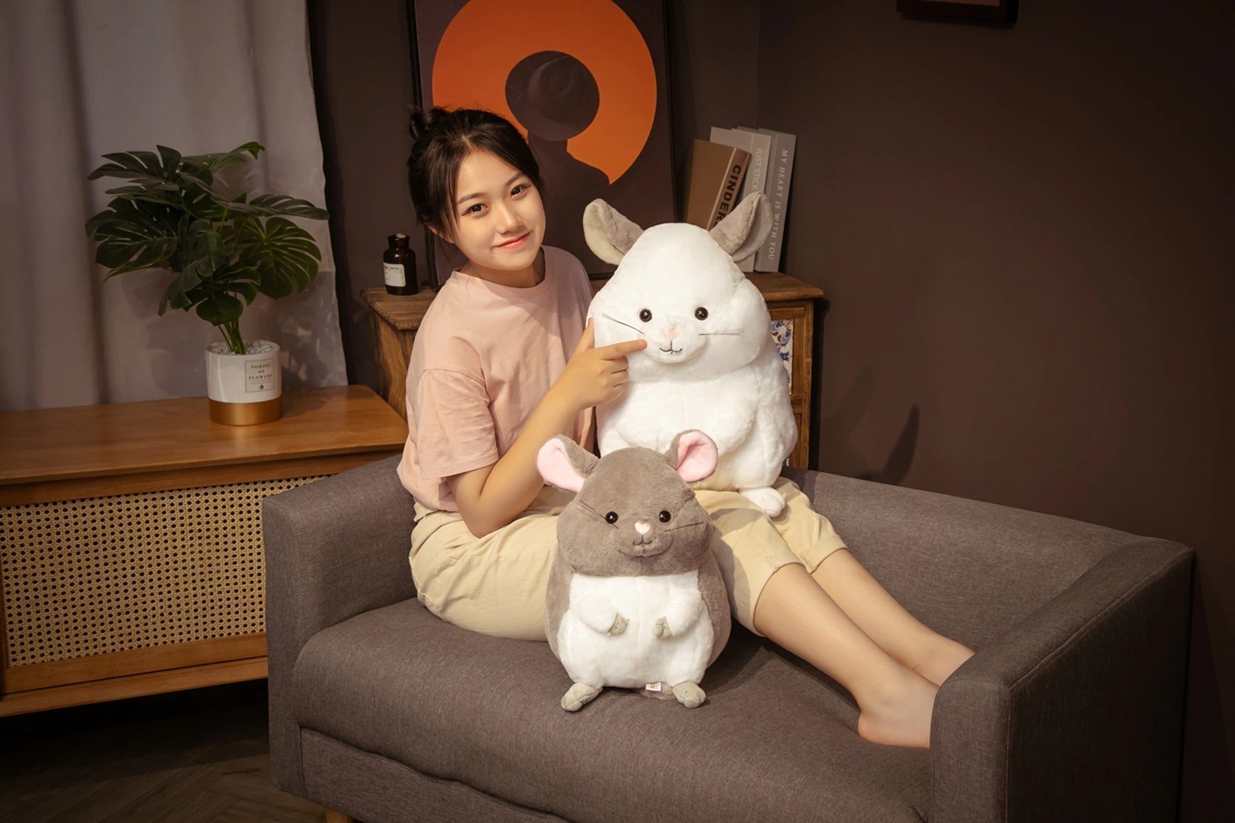 Cute Mouse Plush Toy Doll