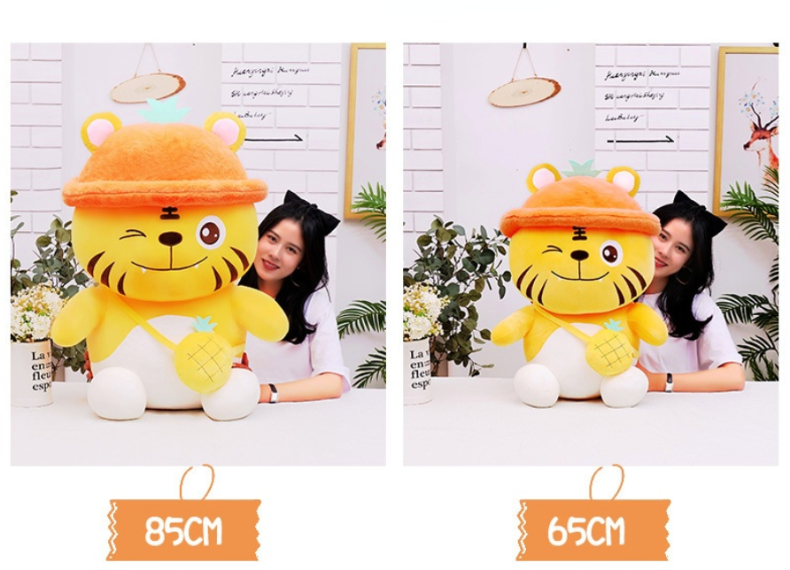 Cute Pineapple Tiger Plush Toy