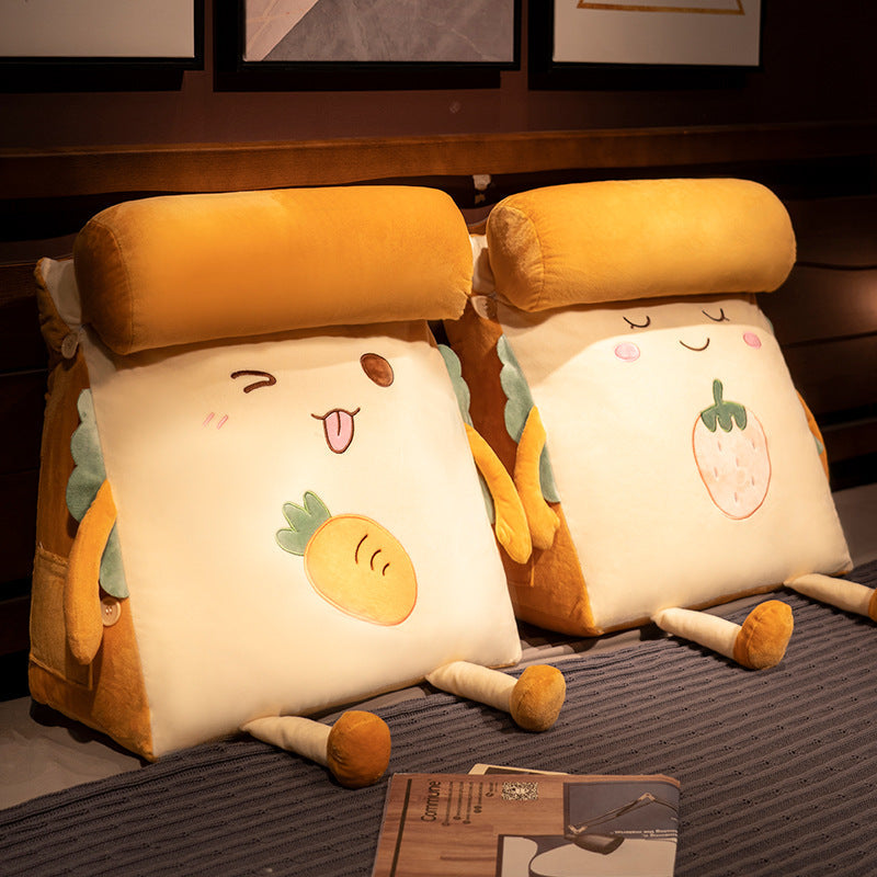 Cute Toast Bread Mochi Plush Pillow