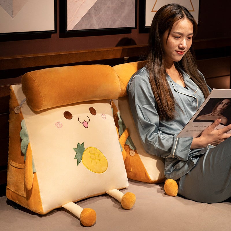 Cute Toast Bread Mochi Plush Pillow