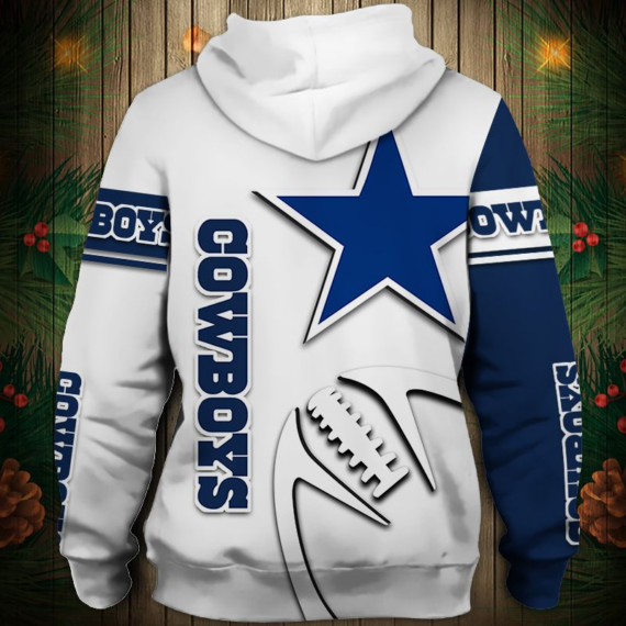 DALLAS COWBOYS 2022 NEW 3D GRAPHIC HOODIE - Lulunami