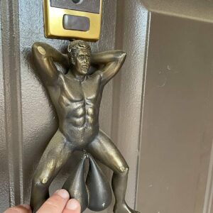 Definitelt Novelty Door Knocking-Funny Prank Gift Door Hardware