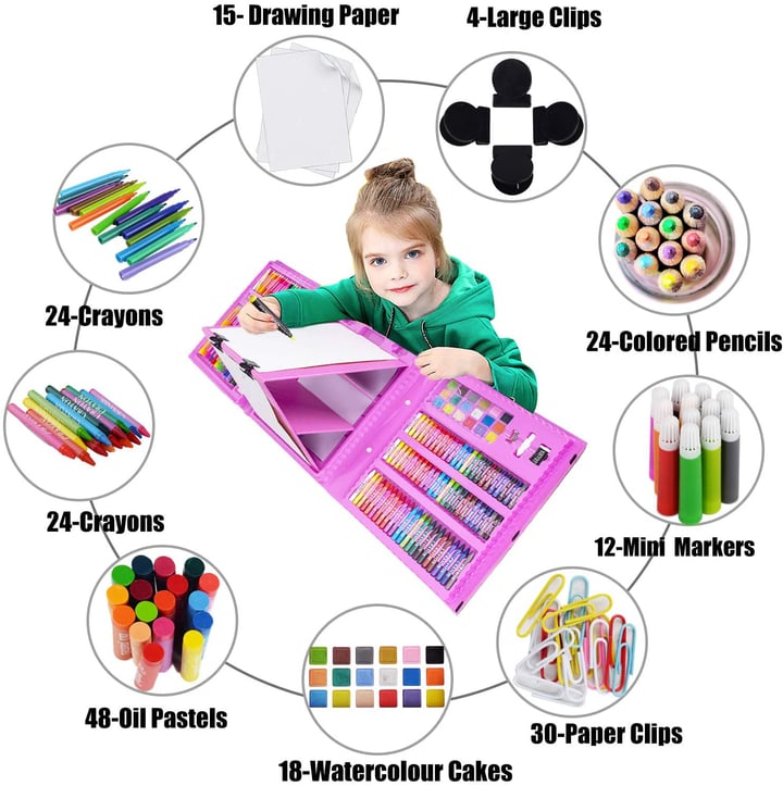 Deluxe 6-In-1 Art Creativity Set™ (49% OFF Early Christmas Sale)