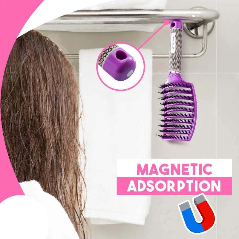 Detangler Bristle Nylon Hairbrush