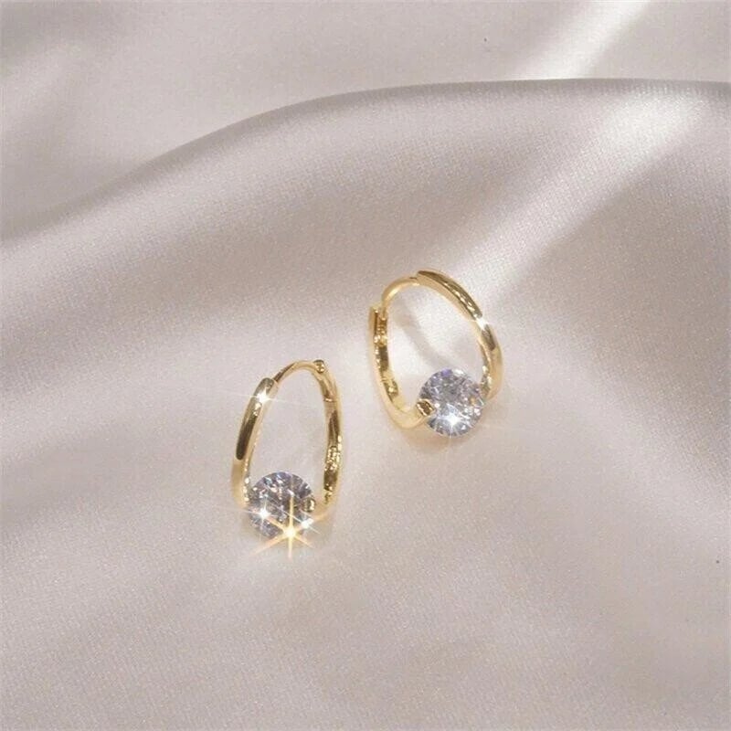 Diamond Round Stud Earrings - The Best Gifts For Your Loved Ones