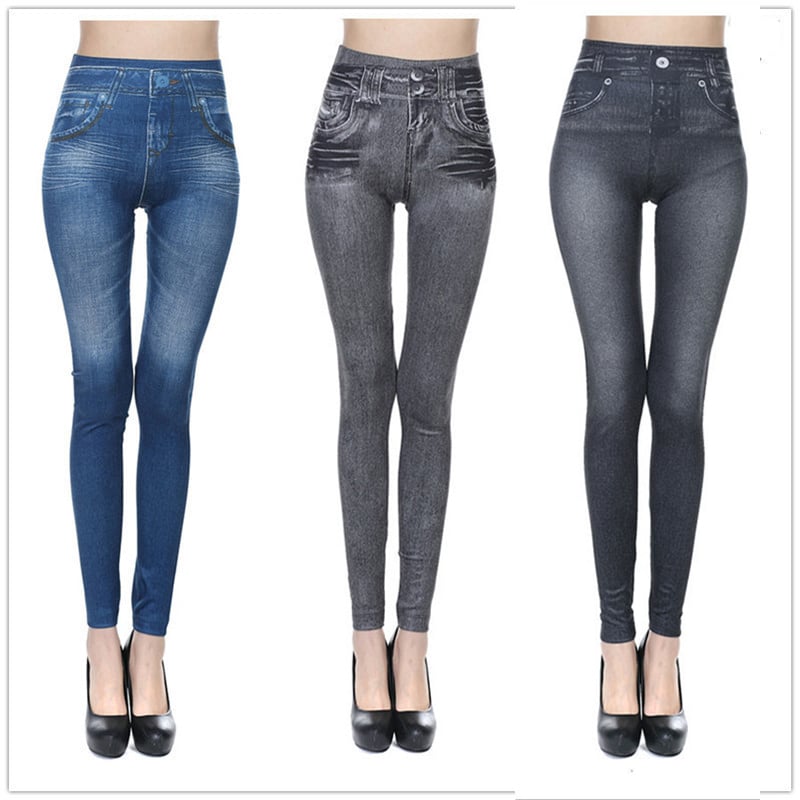 (Discount this week - 49% OFF) Thermal Fleece Denim Jeggings