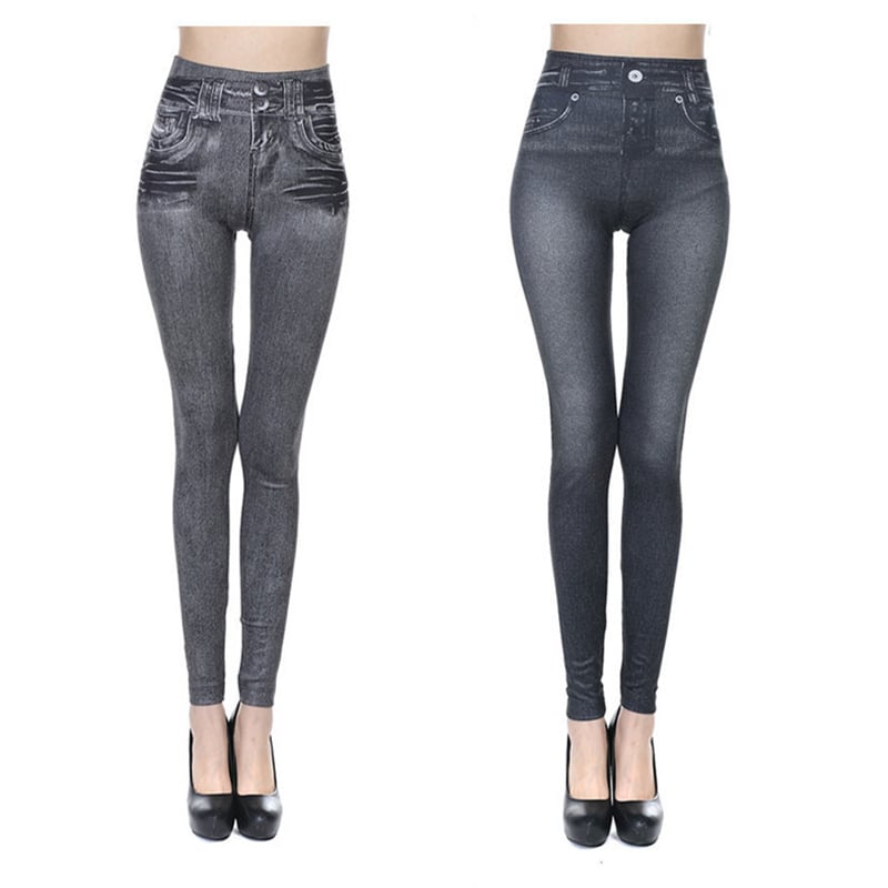 (Discount this week - 49% OFF) Thermal Fleece Denim Jeggings