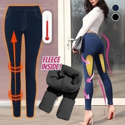 (Discount this week - 49% OFF) Thermal Fleece Denim Jeggings