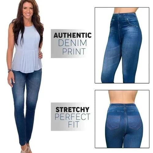 (Discount this week - 49% OFF) Thermal Fleece Denim Jeggings