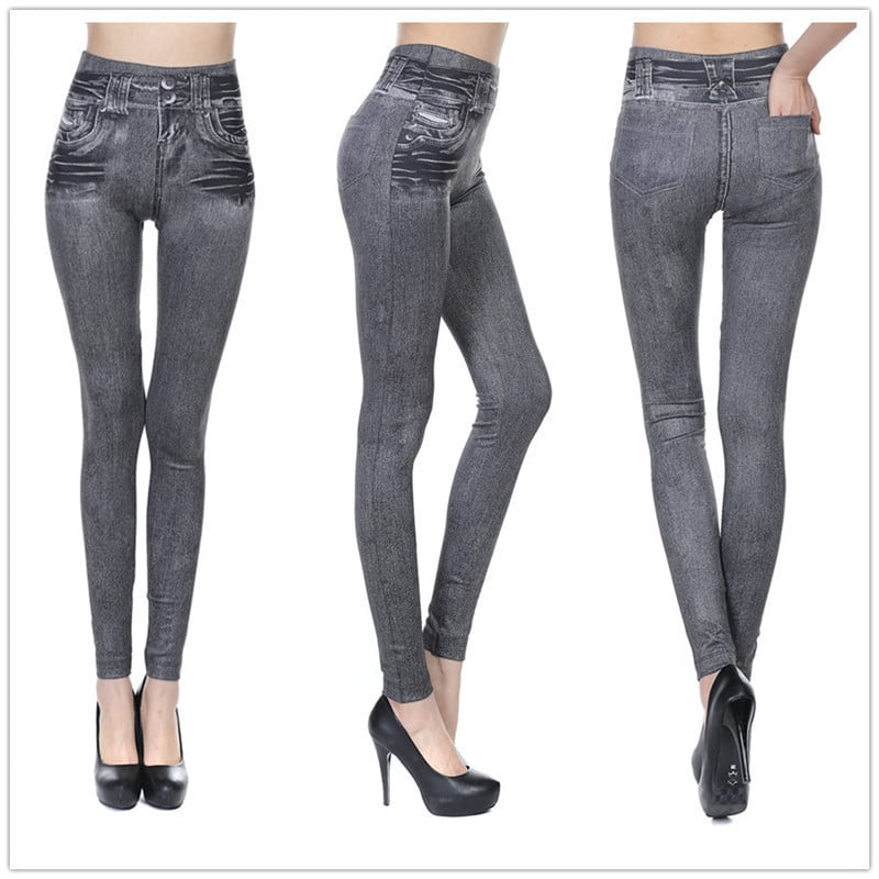 (Discount this week - 49% OFF) Thermal Fleece Denim Jeggings