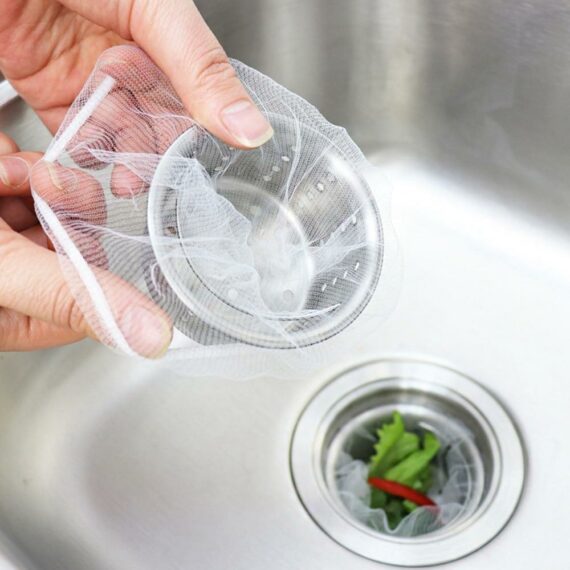 Disposable Mesh Sink Strainer Bags 100 PCS - BUY 2 GET 1 FREE - Lulunami