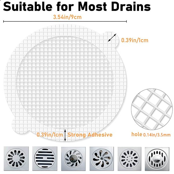 Disposable Shower Drain Hair Catcher