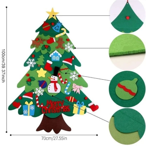 DIY Felt Christmas Tree