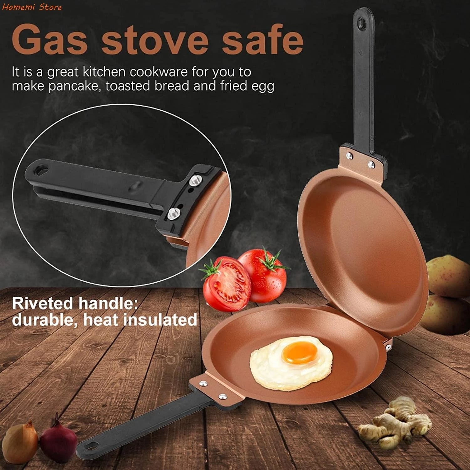 DOUBLE SIDED NON-STICK FRYING PAN ( Last Five Days )