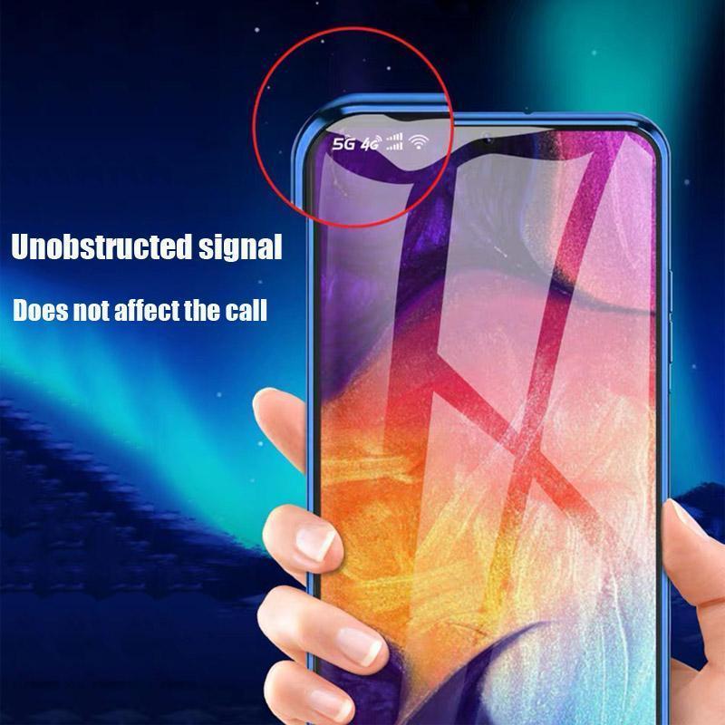 Double-Sided Tempered Glass Magnetic All-inclusive Mobile Phone Case