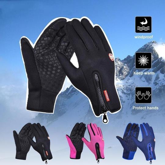 Dozpe Unisex Warm Thermal Gloves Cycling Running Driving Gloves