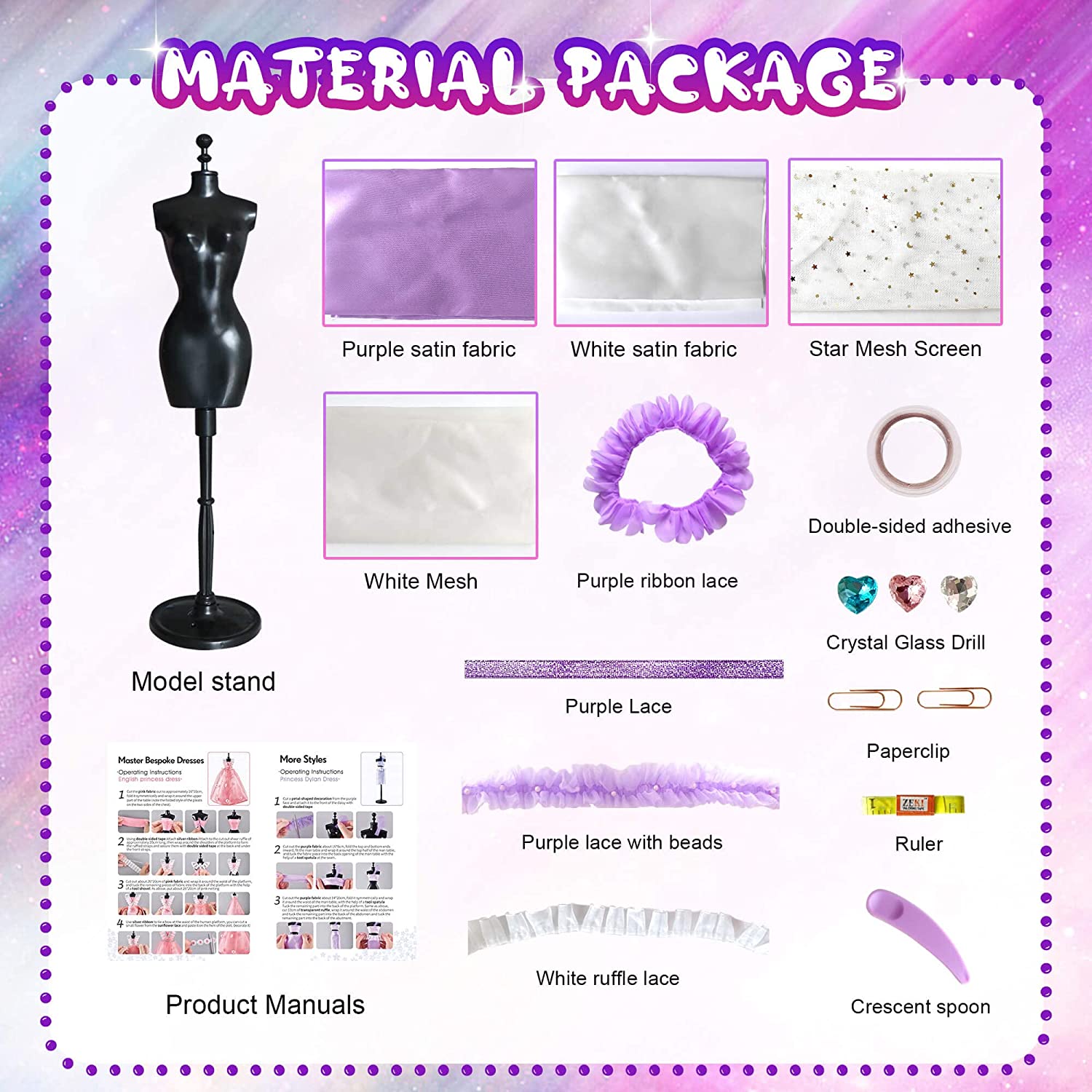 Dress Design Craft Making Kit