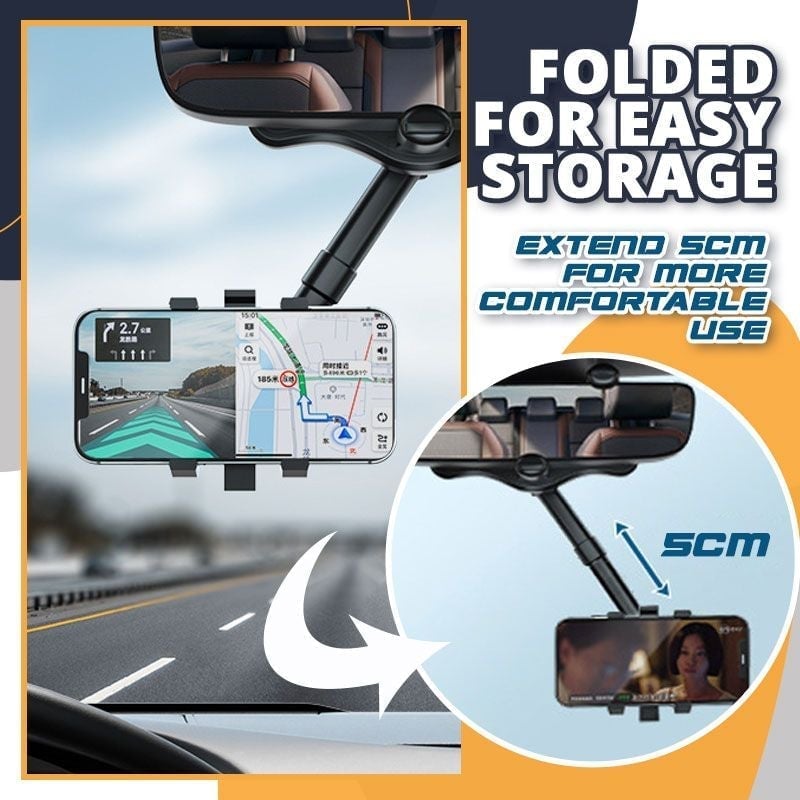 Drivecarjoy Rotatable and Retractable Car Phone Holder