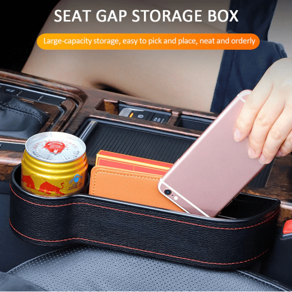 Early Christmas Hot Sale 70% OFF - Cowhide Leather Multifunctional Car Seat Organizer