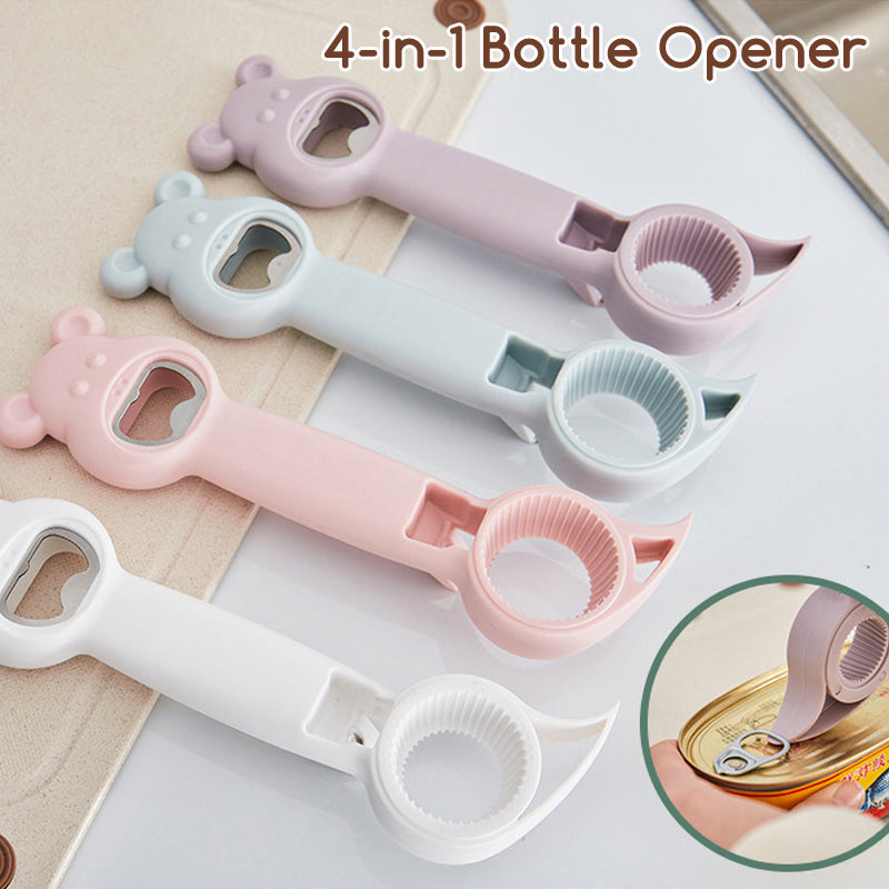 (Early Christmas Sale- 48% OFF) Multifunctional 4-in-1 Bottle Opener