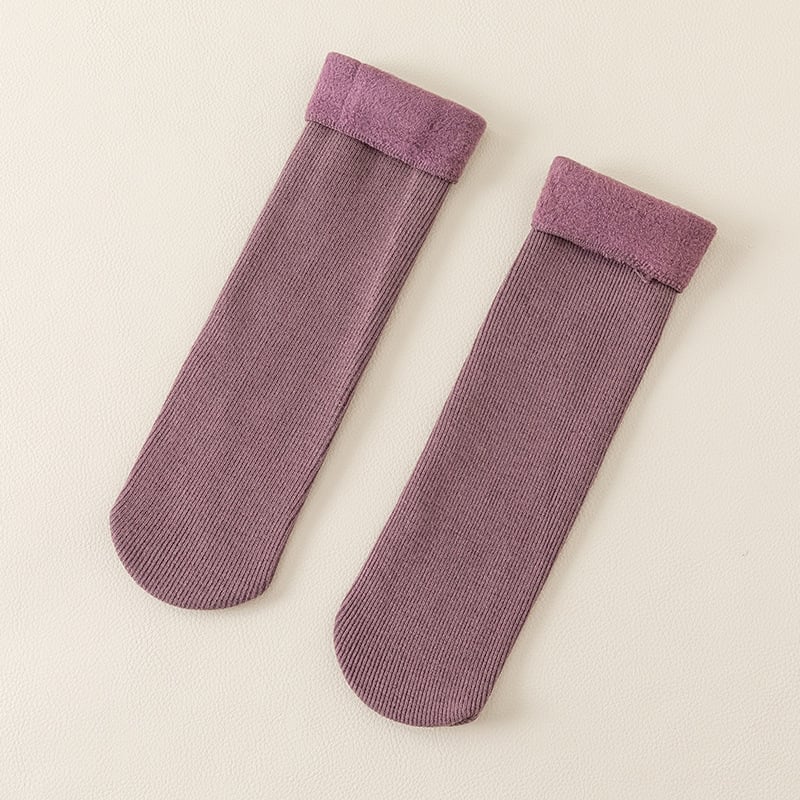 (EARLY CHRISTMAS SALE - 48% OFF) Unisex Snugly Velvet Winter Thermal Socks