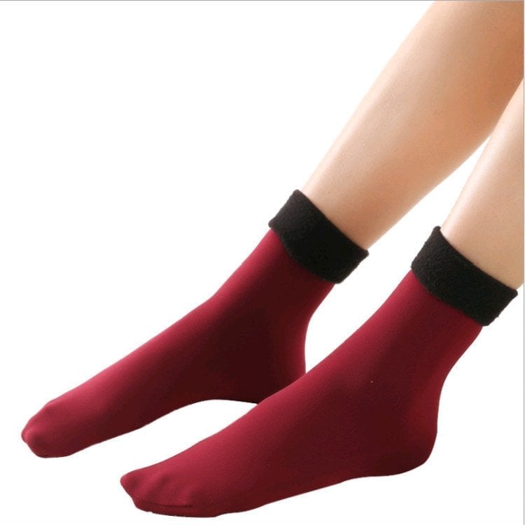 (EARLY CHRISTMAS SALE - 48% OFF) Unisex Snugly Velvet Winter Thermal Socks