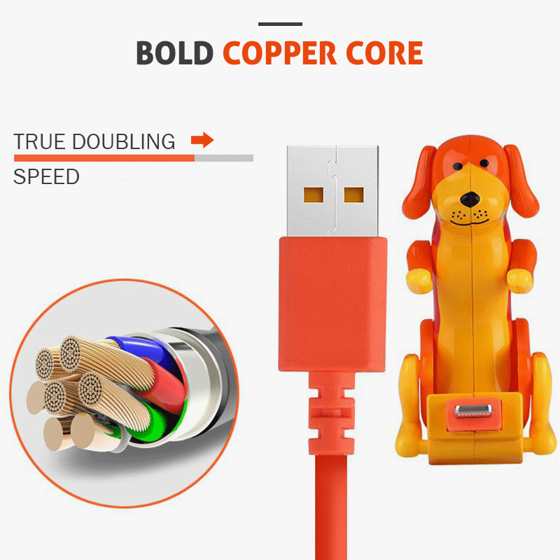 (EARLY CHRISTMAS SALE - 49% OFF) Funny Humping Dog Fast Charger Cable