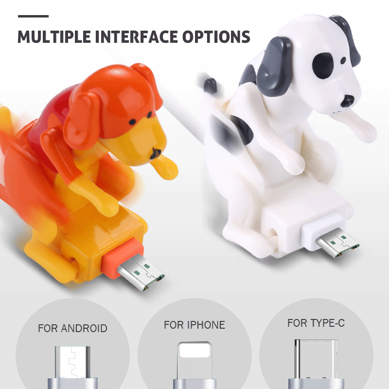 (EARLY CHRISTMAS SALE - 49% OFF) Funny Humping Dog Fast Charger Cable