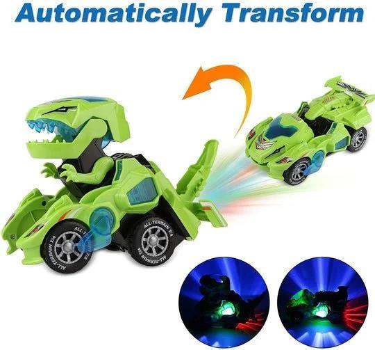 Early Christmas Sale - 49% OFF - LED DINOSAUR TRANSFORMATION CAR TOY