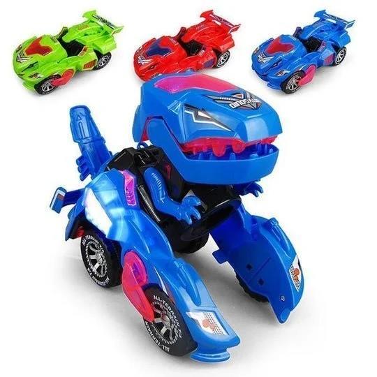 Early Christmas Sale - 49% OFF - LED DINOSAUR TRANSFORMATION CAR TOY