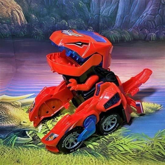 Early Christmas Sale - 49% OFF - LED DINOSAUR TRANSFORMATION CAR TOY