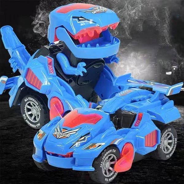 Early Christmas Sale - 49% OFF - LED DINOSAUR TRANSFORMATION CAR TOY