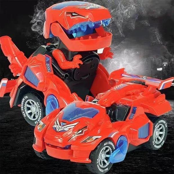 Early Christmas Sale - 49% OFF - LED DINOSAUR TRANSFORMATION CAR TOY