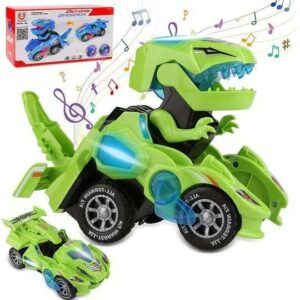 Early Christmas Sale - 49% OFF - LED DINOSAUR TRANSFORMATION CAR TOY