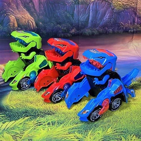 Early Christmas Sale - 49% OFF - LED DINOSAUR TRANSFORMATION CAR TOY